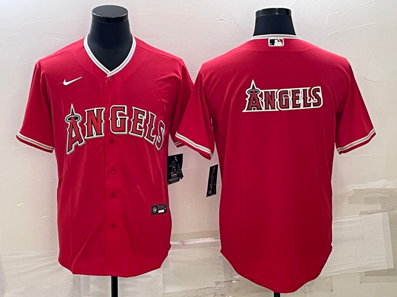 Men's Los Angeles Angels Red Alternate Jersey